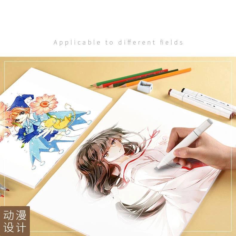 Hot Selling Premium Sketch Marker Paper Pad Artist Drawing Paper