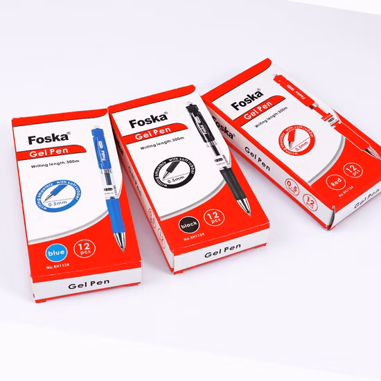 Foska Click Basic Penna a inchiostro gel colorato