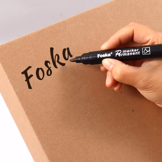 Commercio all'ingrosso 36 colori due punte punta pennello fineliner art pennarello articoli di cancelleria per ufficio