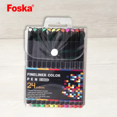 Pennarelli colorati Foska Art Drawing Fineliner